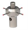 A-5003-4011 - M2 4-way star, Ø0.5 mm ruby balls, 10 mm span