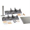 M8 CMM magnetic and clamping kit C with 450 mm x 450 mm aluminium plate