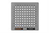 1/4-20 plate, 0.5 in × 6 in × 6 in