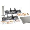 M8 CMM clamping kit C with 450 mm x 450 mm aluminium plate