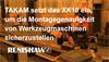 TAKAM setzt das XK10 ein, um die Montagegenauigkeit von Werkzeugmaschinen sicherzustellen
