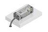 TONiC UHV optical encoders on a white platform