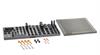 M8 CMM clamping kit A with 300 mm x 300 mm aluminium plate