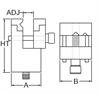 Technical drawing for mini vice