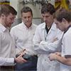 Equipo Renishaw y Bost realizando la compensación volúmetrica