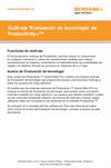 Multi-eje ‘Evaluación de tecnología’ de Productivity+™