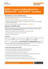 Data sheet:  BiSS® C-mode (unidirectional) for RESOLUTE™ and FORTiS™ encoders