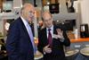 Dr Vince Cable, UK Secretary of State for Business, visits the Renishaw stand at MACH 2010