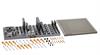 M6 CMM clamping kit B with 300 mm x 300 mm aluminium plate