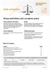 Group Anti-Bribery and Corruption Policy