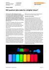 Will quantum dots make for a brighter future?