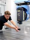XL-80 laser alignment on a 5-axis CNC machine
