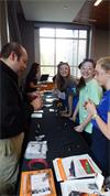 Working with students at Greenville Technical College, USA