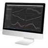 Computer monitor displaying screen showing Explore software and six degrees of freedom