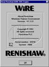WiRE1 About software