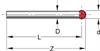 Technical diagram for ballstem