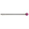 A-5003-0048 - M2 Ø5 mm ruby ball, tungsten carbide stem, L 40.25 mm, EWL 40.25 mm