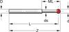 Technical diagram for ballstems