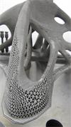 Topogically optimised spider bracket lattice view 1