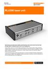Data sheet:  RLU300 laser unit