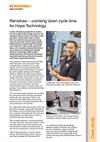 Renishaw – cranking down cycle time for Hope Technology