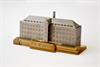 3D printed titanium scale replica of Renishaw's HQ building