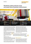 Intoco: Renishaw probing reduces scrap and saves time at precision subcontractor