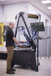 Operator with Equator-X in machine environment