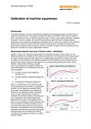 White paper:  Calibration of machine squareness