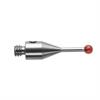 A-5000-7802 - M2 Ø1.5 mm ruby ball, stainless steel stem, L 10 mm, EWL 4.5 mm