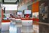 Demonstration area at the new headquarters of Renishaw Inc