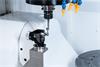 RTS (Radio tool setter) setting an end mill