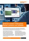 Product note:  External control of Renishaw Raman systems and software