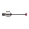 A-5003-5219 - M5 Ø4 mm ruby ball, tungsten carbide stem, L 30 mm, EWL 21 mm