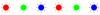 Visual diagnostics - Slow alternating red, green and blue flash