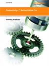 Training module:  Productivity+™ Active Editor Pro