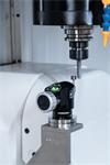OTS (Optical tool setter) setting an end mill