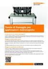 Tavole di fissaggio per applicazioni metrologiche