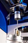 SM25 probe scanning a tooth prep on a Renishaw incise scanner