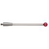 A-5003-4802 - M4 Ø8 mm ruby ball, ceramic stem, L 75 mm, EWL 75 mm