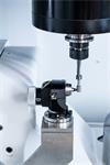 RTS (Radio tool setter) setting an end mill