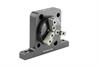 3-jaw clamp for use with M6, M8 and 1/4-20 base plates
