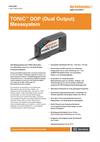 Datenblatt:  TONiC™ DOP (Dual Output) Mess-System