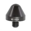 R-RCD-6 - Ø16 mm × 13 mm Polyoxymethylene (POM) resting cone with M6 thread