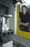 OMP40 installed in machine tool