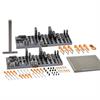 M6 CMM clamping kit C with 300 mm x 300 mm aluminium plate