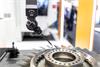 REVO measuring a part at EMO 2017