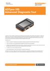 Data sheet:  ADTpro-100 Advanced Diagnostic Tool