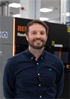 Ben Collins, Lead Applications Engineer for Renishaw's Additive Manufacturing Product Group