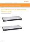 Installation guide:  UCC T3 PLUS and UCC S3 CMM controller (H-1000-2118)